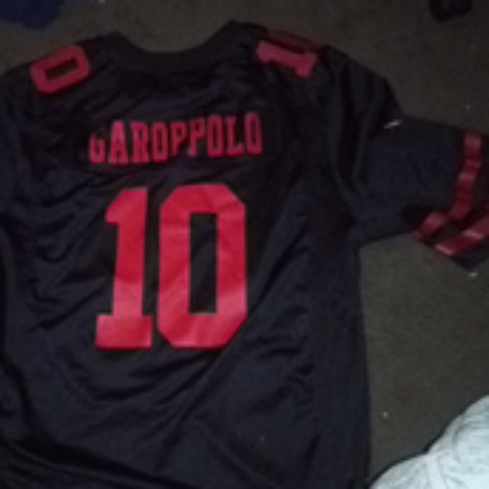 Jimmy g official NFL Nike blacked out jersey